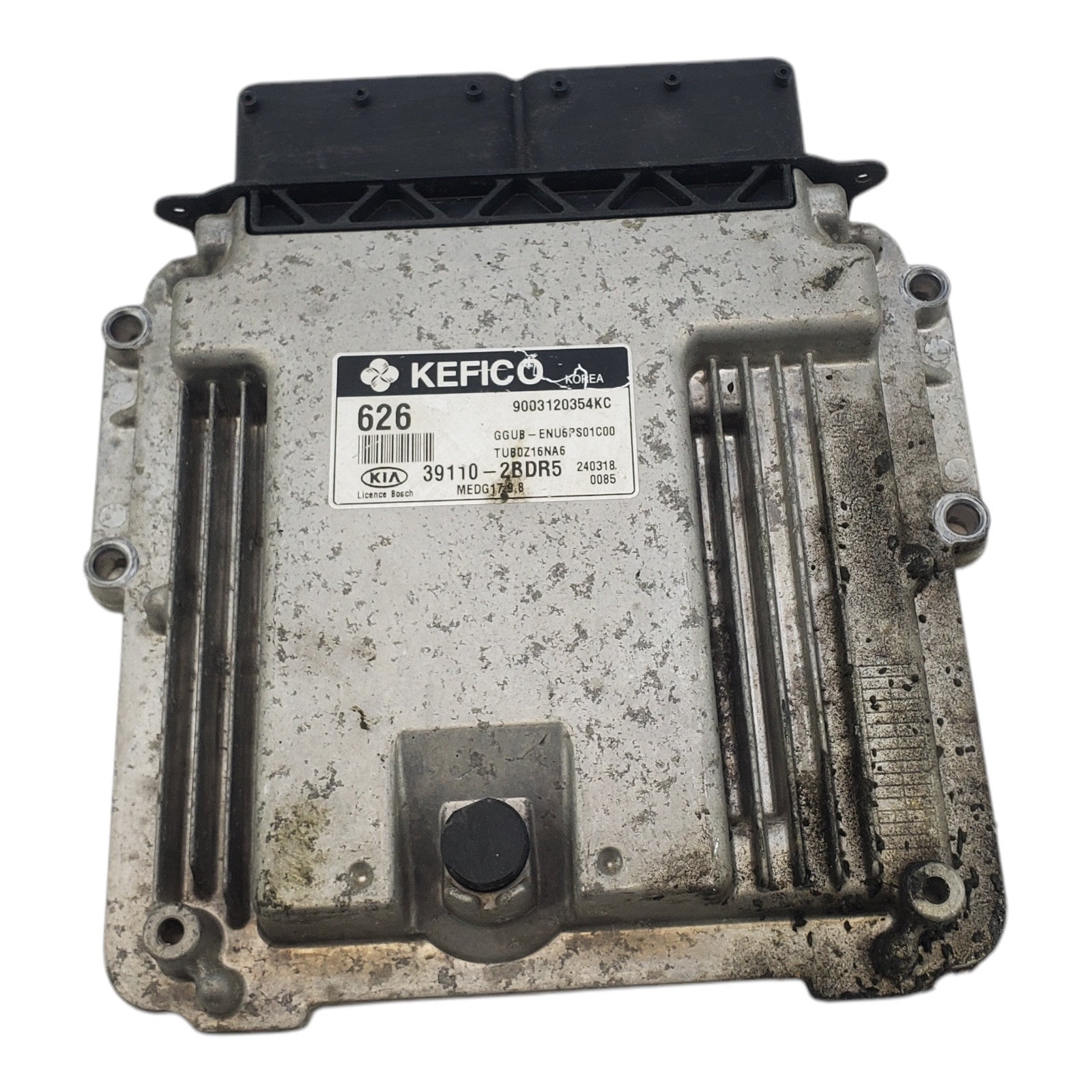 14 15 Kia Rio 39110-2BDR5 Computer Brain Engine Control ECU ECM EBX Module