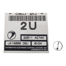 01 Subaru Legacy Outback ECM ECU Engine Control Module 22611AG74A