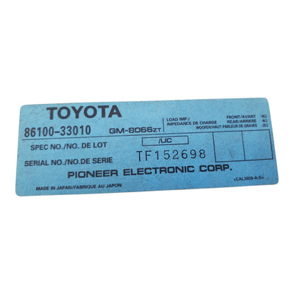 1997-2001 Lexus ES300 radio audio amplifier OEM 86100-33010