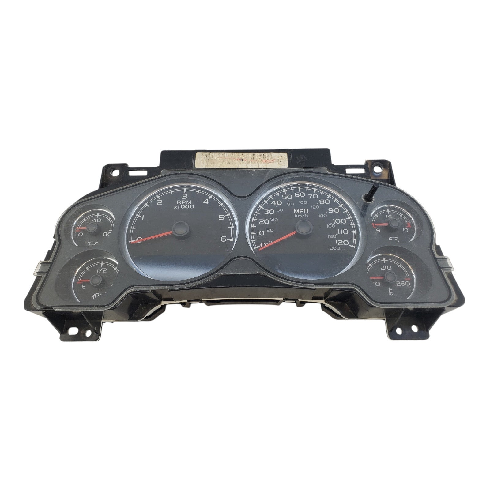 Programmed 07-14 SILVERADO, YUKON, SIERRA, TAHOE  Speedometer Cluster 15929468