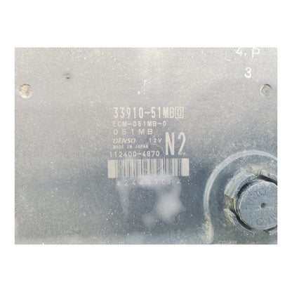 11-12 SX4 Engine Control Module Unit 33910-51MB0  112400-4870 ECM ECU 209888