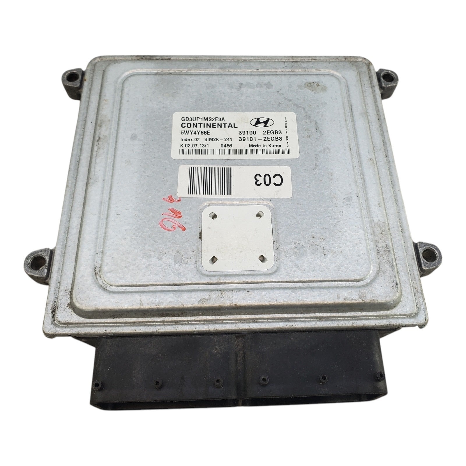 OEM #39100-2EGB3 Engine Control Module for Hyundai Elantra 2013 ("AS-IS")