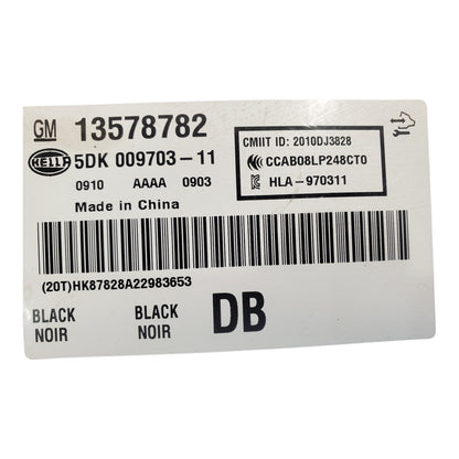 2013 Cadillac ATS 13578782 Door Lock Control Module
