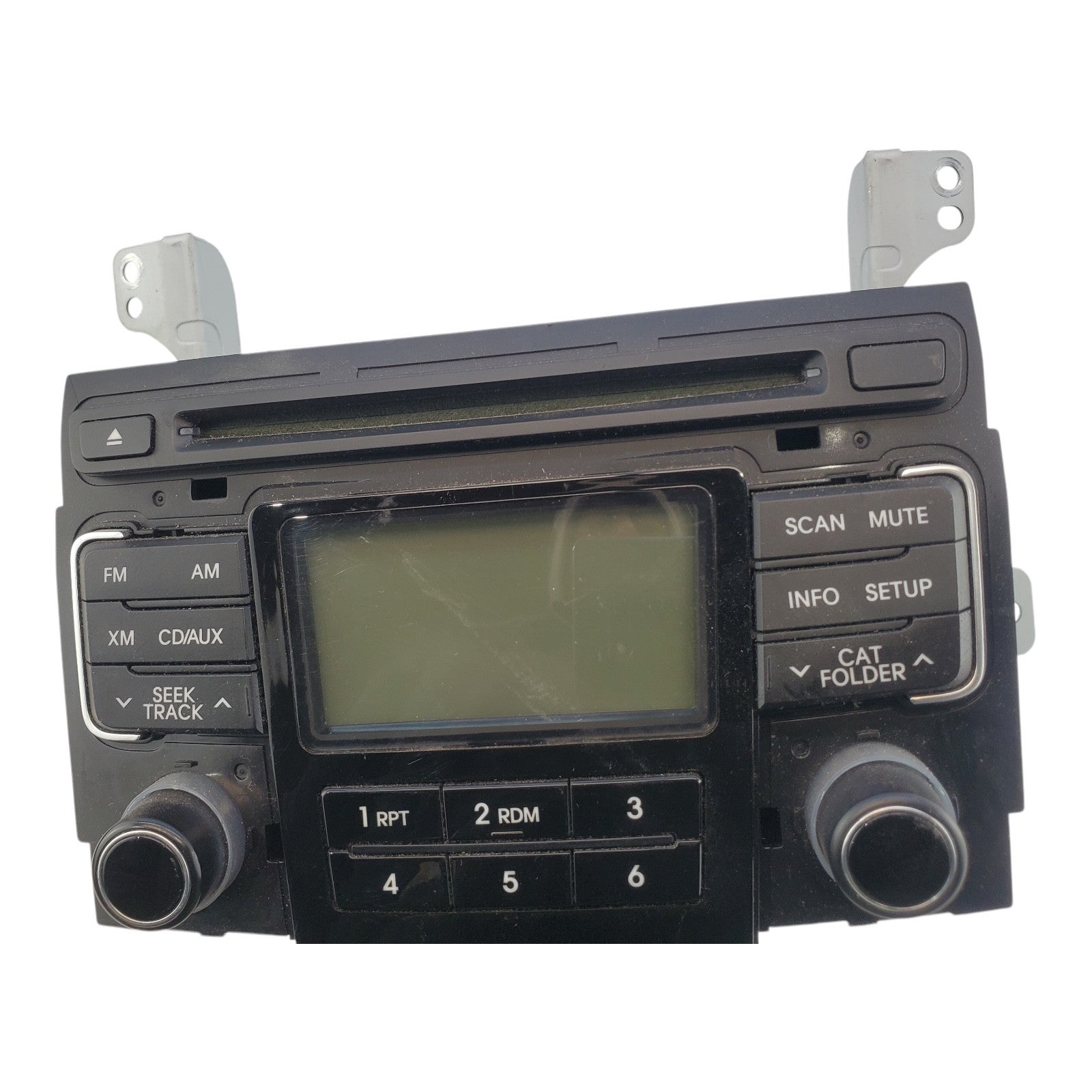 2011 Hyundai Sonata AM FM Single Disc CD mp3 Radio w Satellite 96180-3Q001