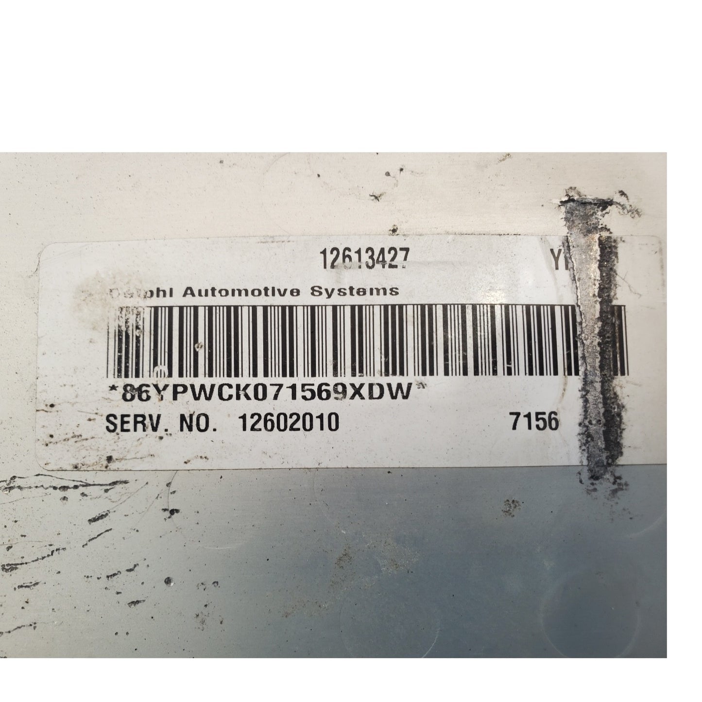 06-09 Trailblazer, ENVOY ECM Engine Control Module Computer 12613427