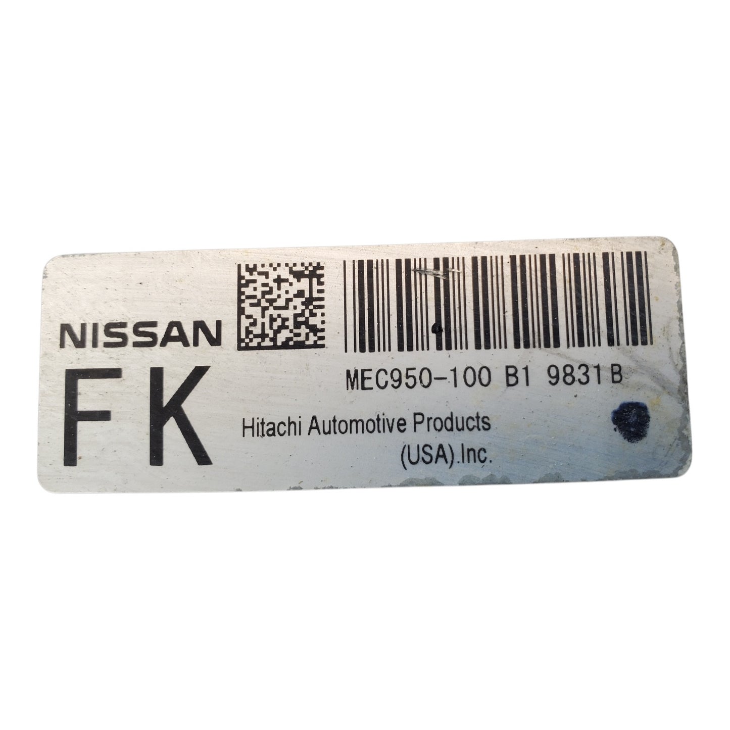 MEC950-100 B1 2010 Nissan Sentra 2.0L Engine Computer ECM PCM ECU OEM