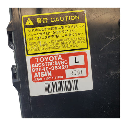 2003-2005 TOYOTA 4RUNNER ABS TRC VSC TRACTION CONTROL MODULE 89540-35320