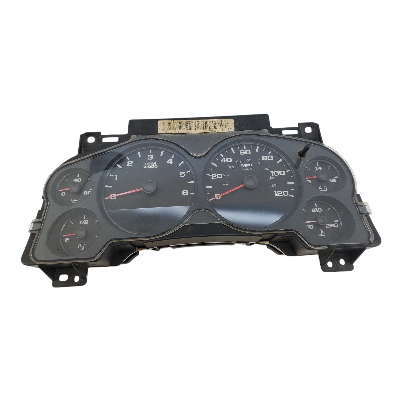 Programmed 2007 2013 GMC Sierra Silverado Speedometer Gauge Cluster Gasoline