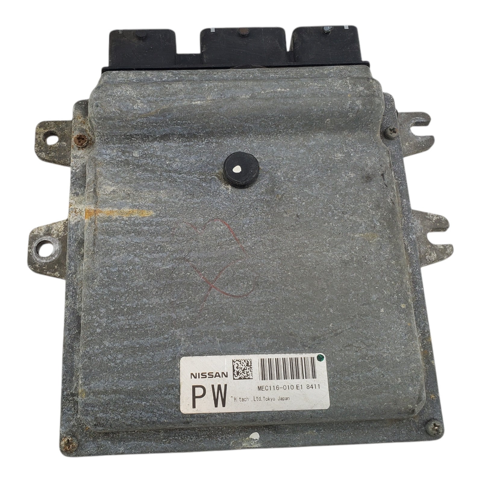09 MURANO ENGINE ECM CONTROL MODULE MEC116-010 E1 MEC116010E1