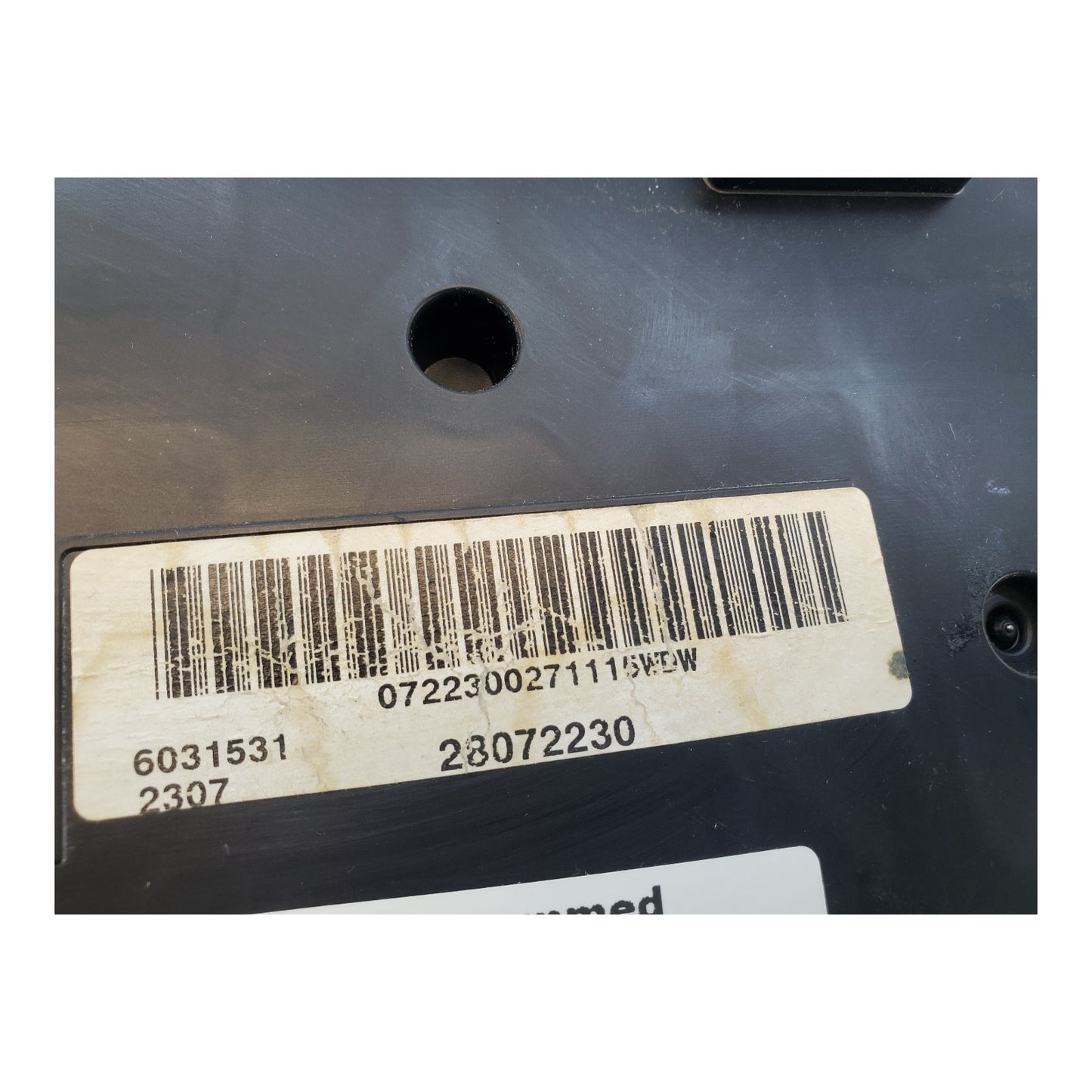 Programmed 15944011 Speedometer Cluster MPH US from 2007 GMC CHEVY 1500 11323204