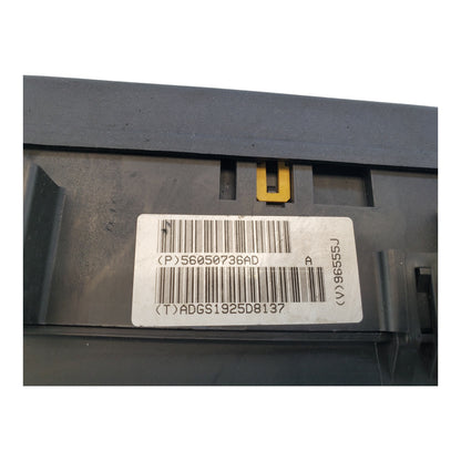 2006 Jeep Commander/Grand Cherokee Fuse Box Relay Junction Block P56050736AD
