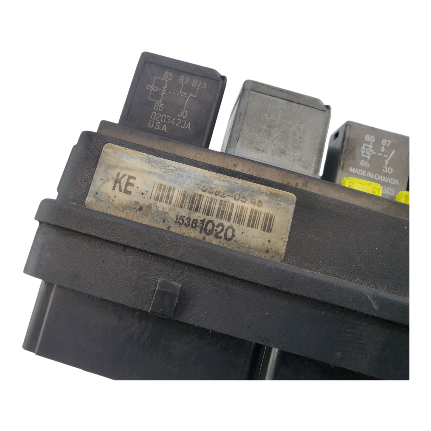 2001-2003 CADILLAC DEVILLE SEVILLE FUSE BOX CIRCUIT BLOCK RELAY 15381020 OEM