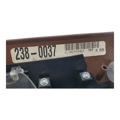 04-08 Ford F-150 Radio Climate Dash Bezel Surround Silver OEM 4L34-1504302