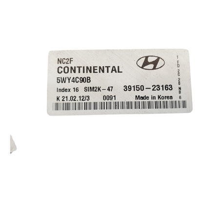 09-12 Hyundai Elantra 39150-23163 Computer Brain Engine Control ECU ECM Module