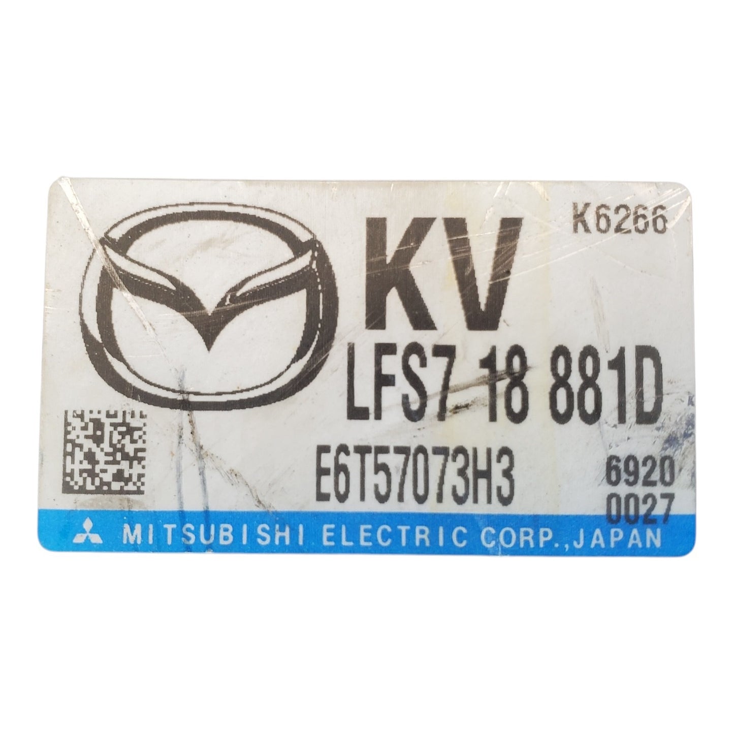✅ 07 Mazda 3 2.0L Engine Control Module ECM Computer LFS7 18 881D