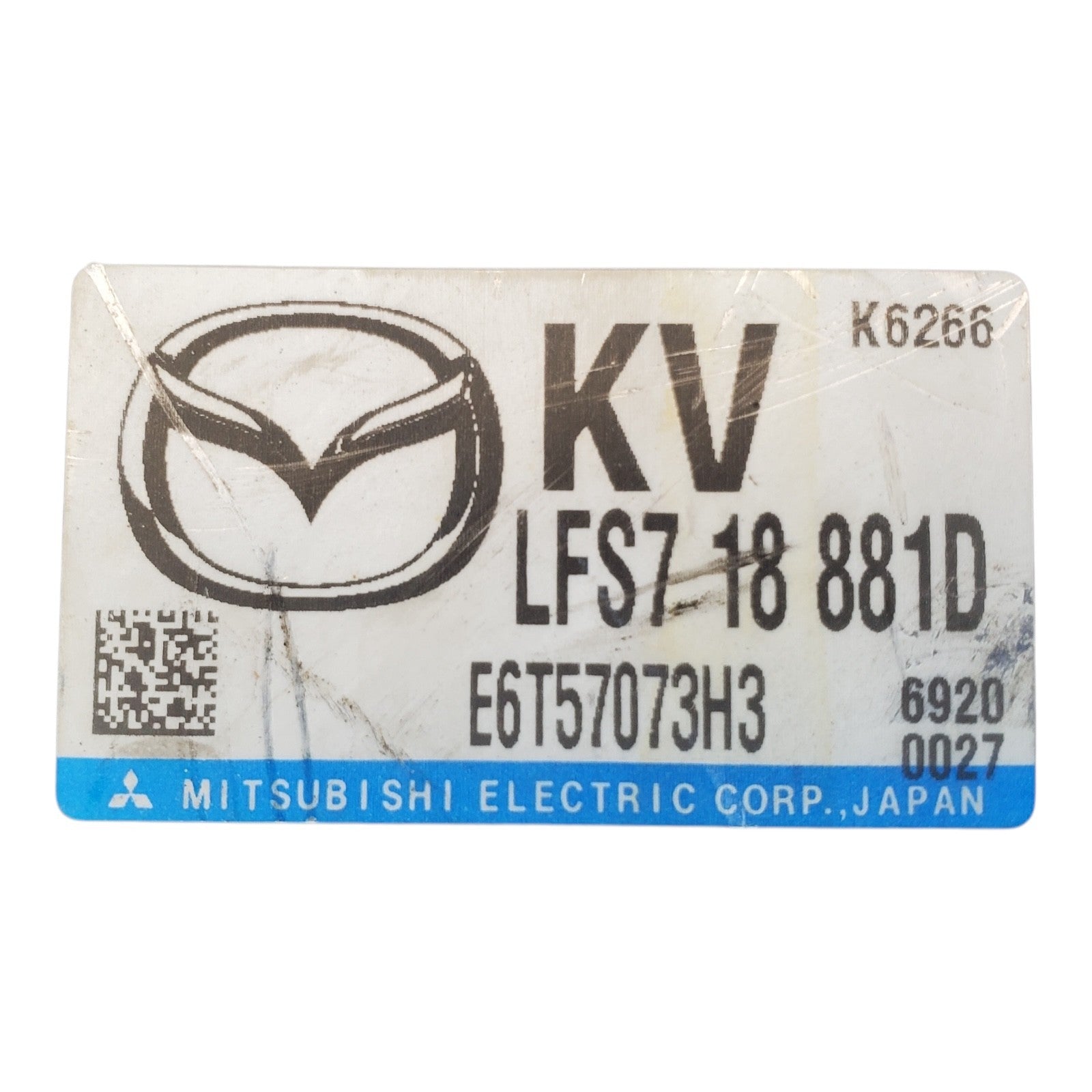 ✅ 07 Mazda 3 2.0L Engine Control Module ECM Computer LFS7 18 881D