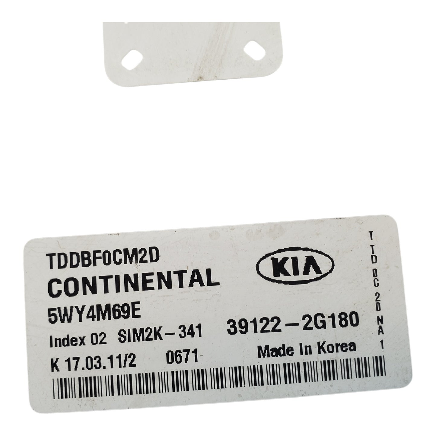 ENGINE COMPUTER KIA FORTE 2011 2012 2013 39122-2G180 PCM ECM ECU OEM