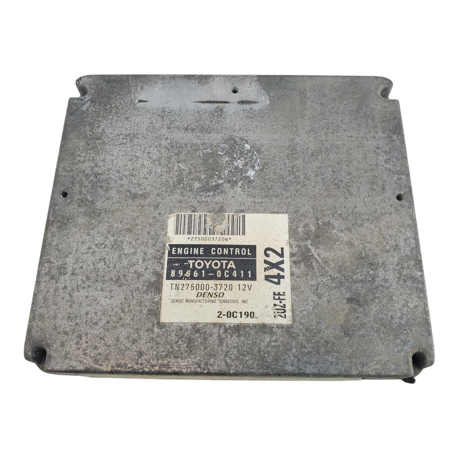 2002 Toyota Sequoia 89661-0C411 Computer Brain Engine Control ECU ECM EBX Module
