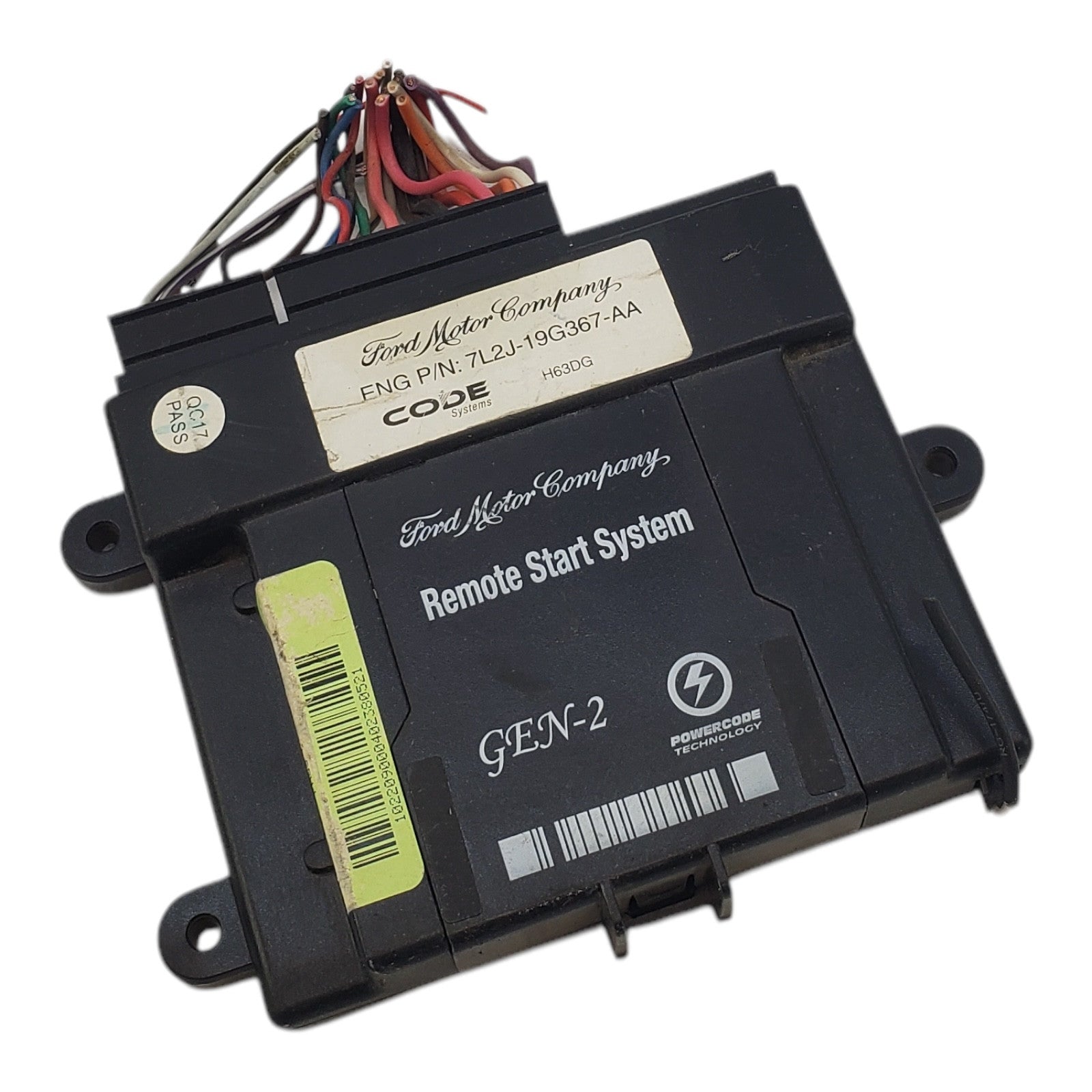 2010 Mercury Mariner Keyless Entry Receiver Computer Module 7L2J-19G367-AA