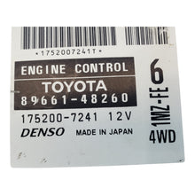 2001 2002 Toyota Highlander 3.0L ECM Engine Control Module  89661-48260 1mzfe