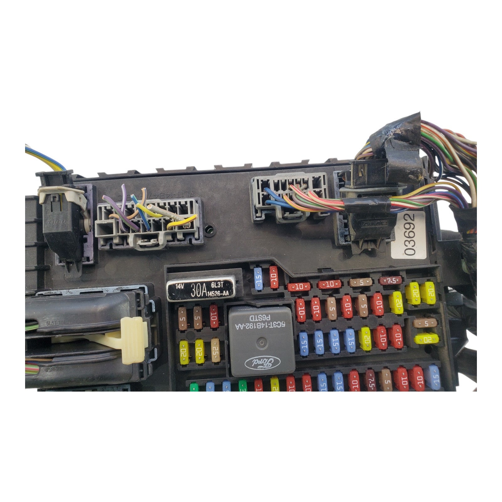08 09 10 Ford Edge Interior Cabin Fuse Box Relay Block 2008-2010 7T4T15604BM