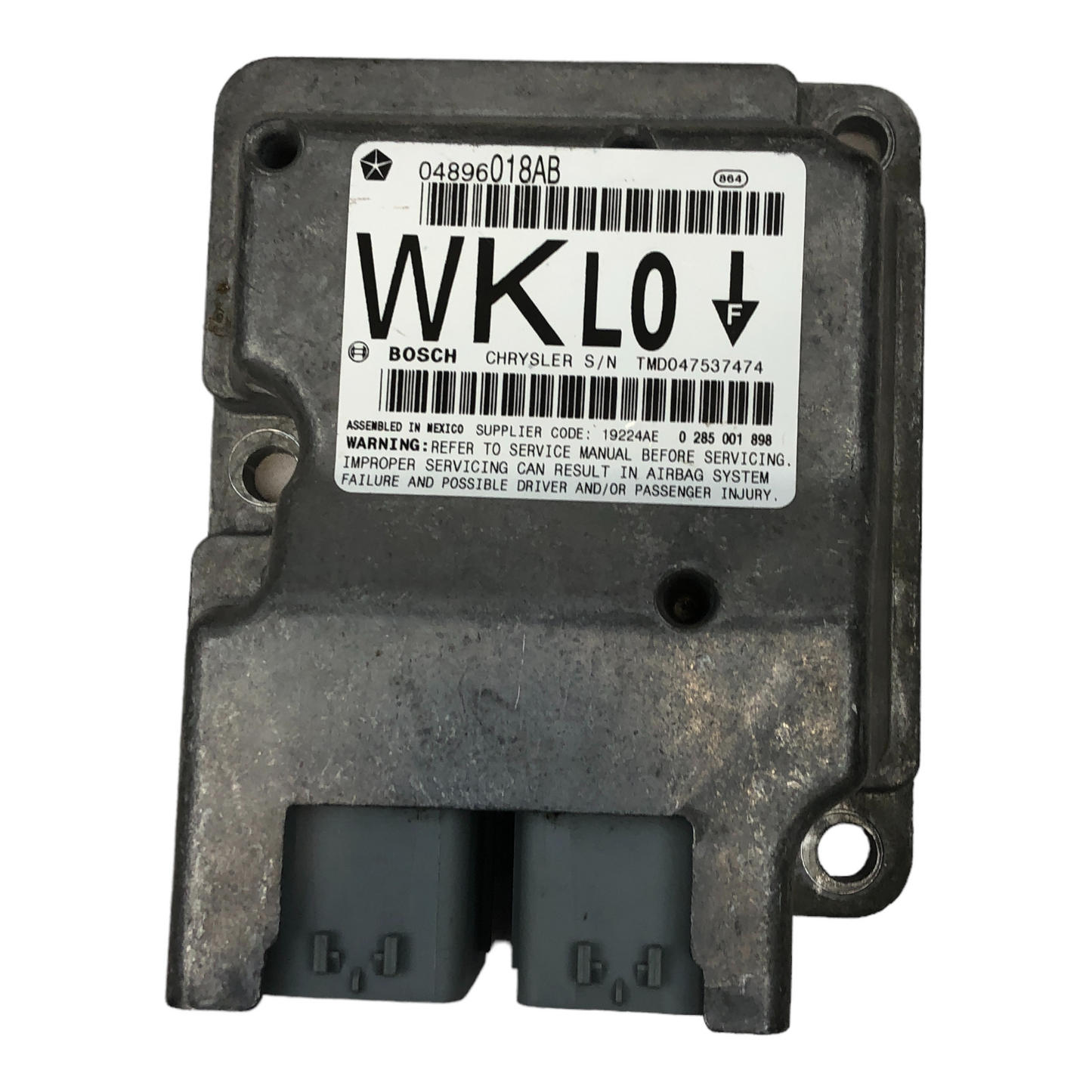2006 Jeep Grand Cherokee Airbag SRS Control Unit 04896018AB
