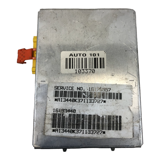 1994-1997 Chevrolet Astro SRS Airbag Control Module16176557