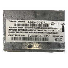 99-02 Jeep Grand Cherokee OEM Airbag Sensor Control Module 56042047AC