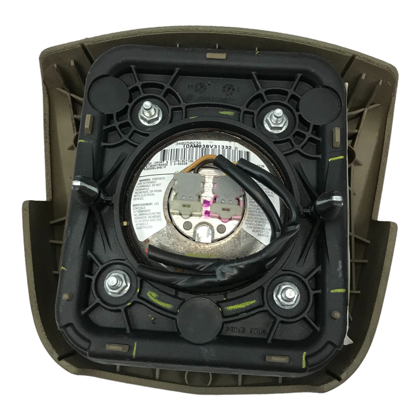 2009-1015 CADILLAC CTS LH Driver Wheel Airbag Airbag