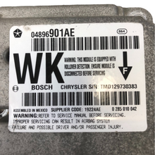 07 Jeep Grand Cherokee SRS Airbag Control Module Computer 04896901AE