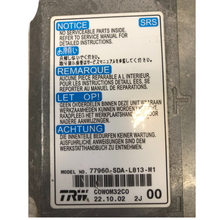 2004 Honda Accord SRS Sensor Airbag Control Module 77960-SDA-L813-M1