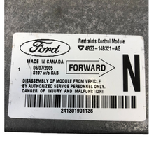 2005-2006 FORD MUSTANG SRS Airbag Control Module 4R33-14B321-AG