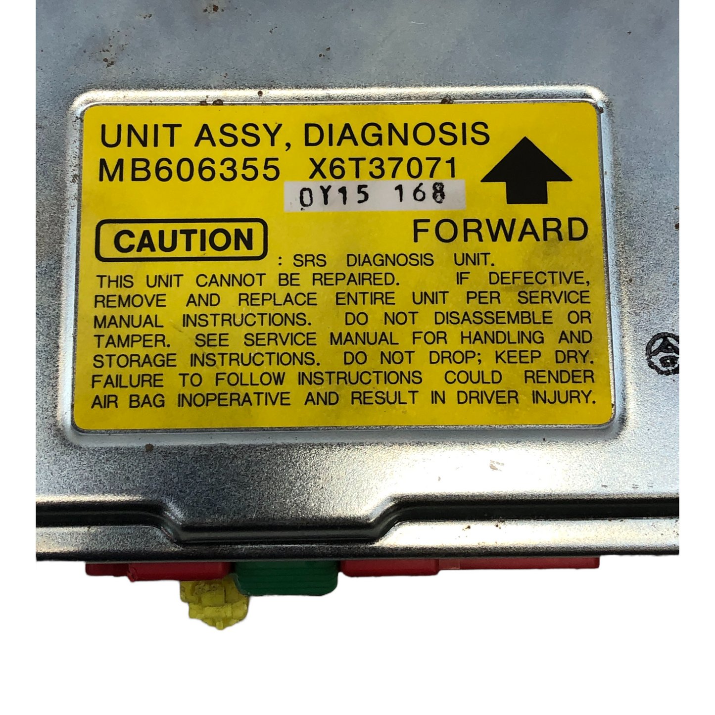 1992 MITSUBISHI DIAMANTE  SRS CONTROL MODULE X6T37071 OEM